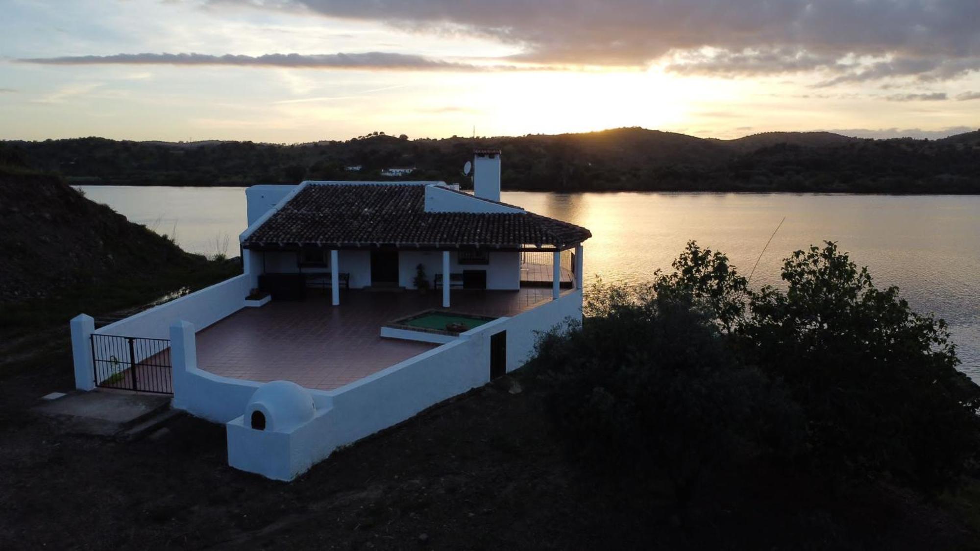 Magnifica Casa A Orillas Del Guadiana Уэльва Экстерьер фото