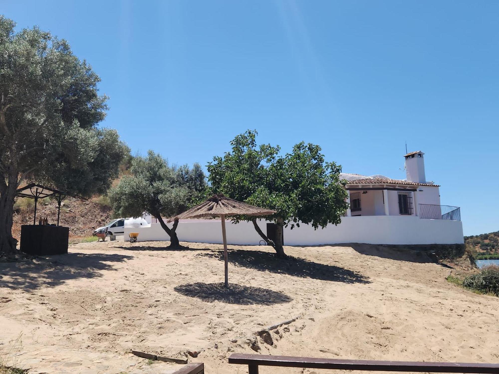 Magnifica Casa A Orillas Del Guadiana Уэльва Экстерьер фото