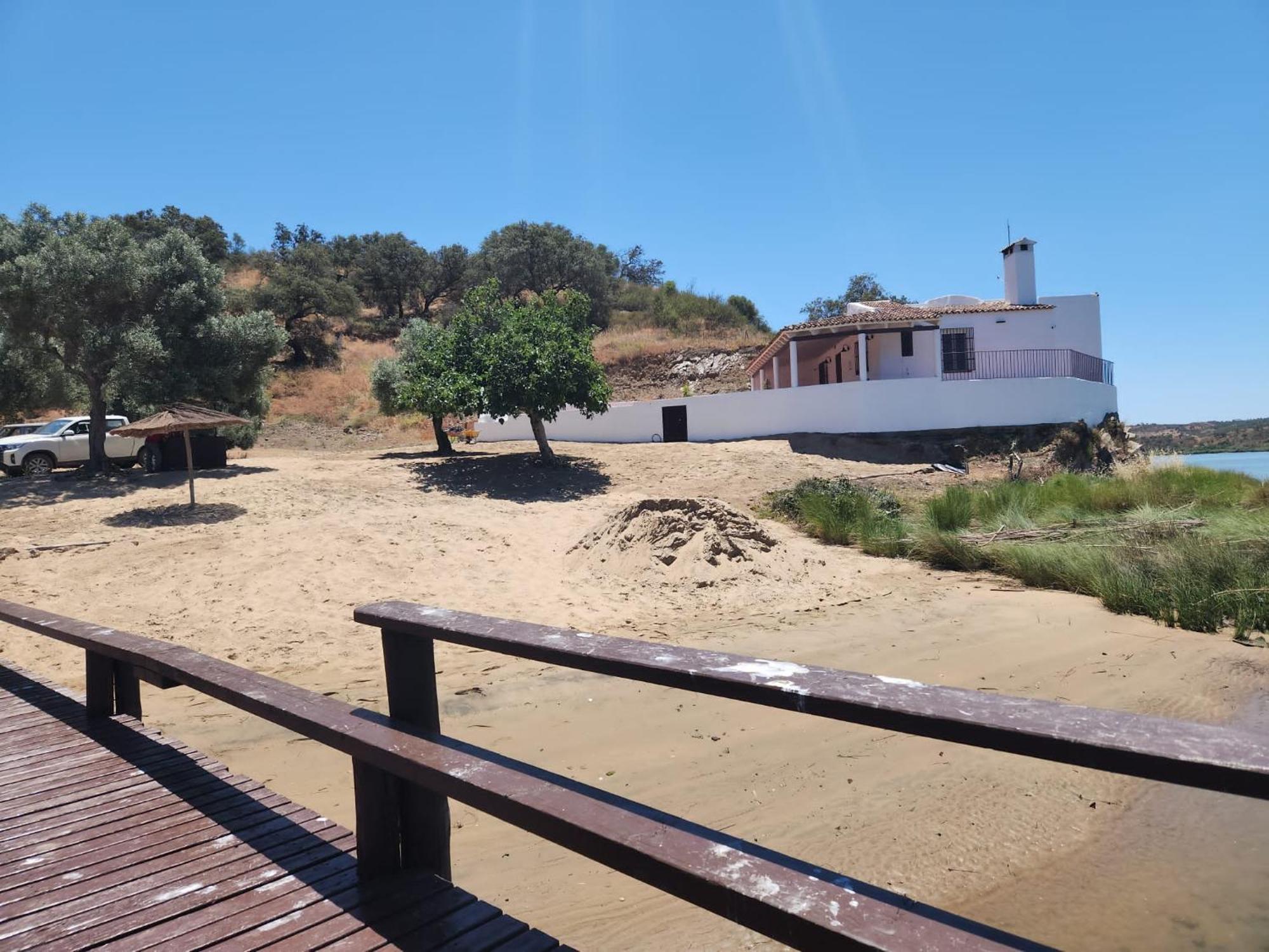 Magnifica Casa A Orillas Del Guadiana Уэльва Экстерьер фото